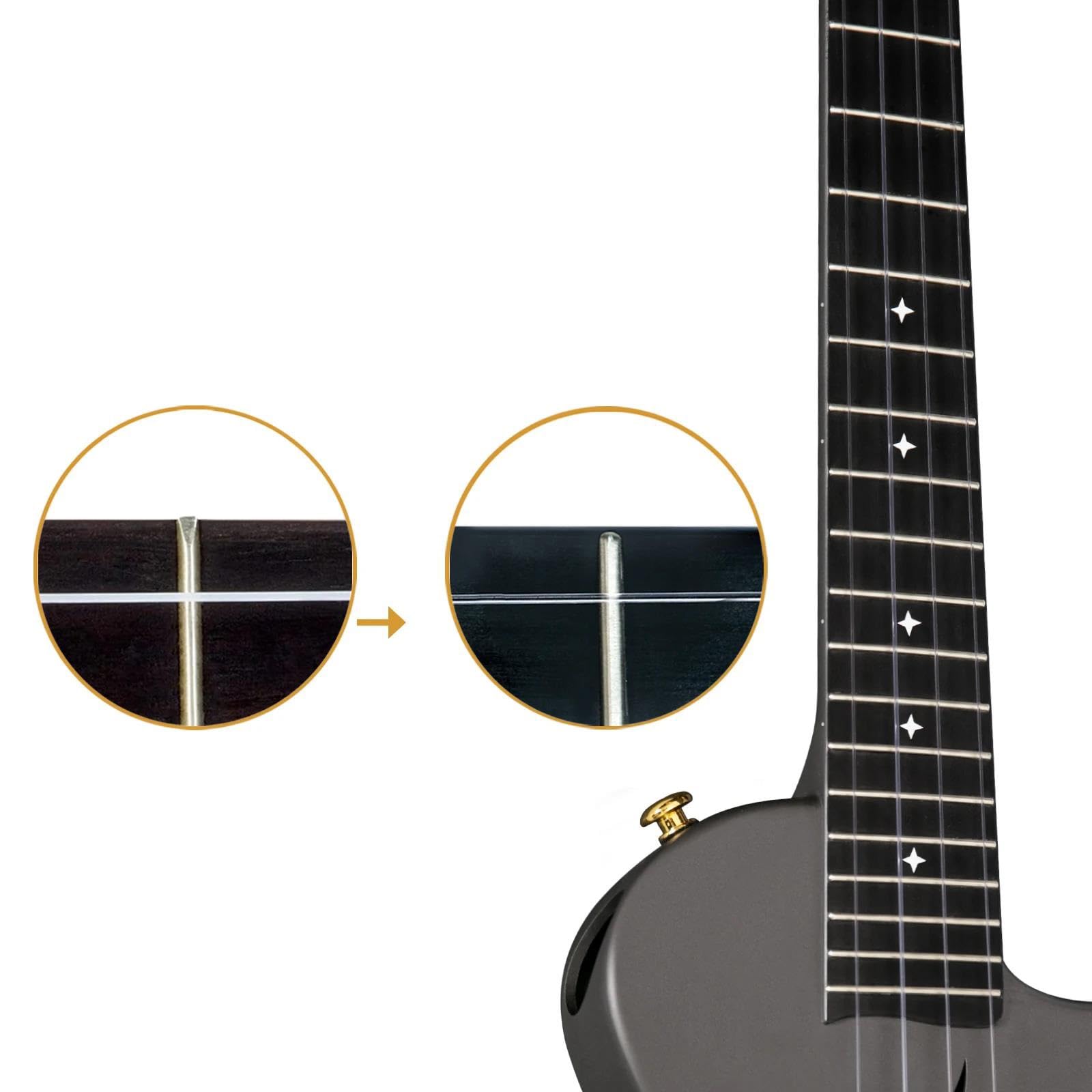 26 calowy Zestaw Instrumentów Podróżnych Do Ukulele Tenorowego Z Włókna Węglowego Ukulele Dla Dorosłych