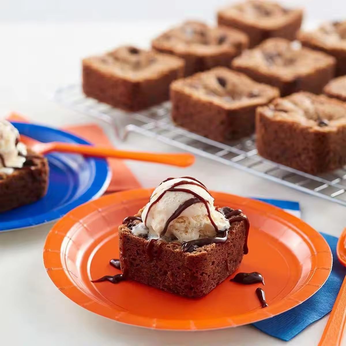 Brownie Tray Loaf Pan 6cavity Square Shape Baking Tray for Muffins and Cupcakes Brownie Cake pan mini loaf pan 4