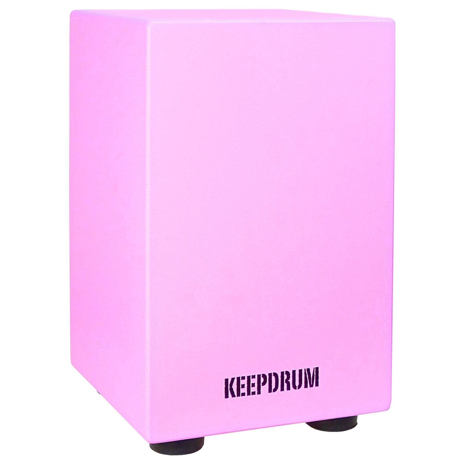 keepdrum DC1M PK Junior - Cajón para niños (taburete, funda y almohadilla de asiento), color rosa