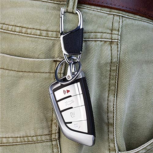 Dewest Car Keychain Replacement For Mercedes Benz Keyring, Car Fob Key Keychain Holder And Anti-Lost D-Ring For Men Women #TOP4