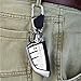 Car Keychain Replacement for BMW Keyring, Car Fob Key Keychain Holder and Anti-Lost D-Ring for Men Women