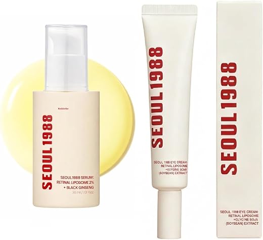 BEDSTEFAR SEOUL 1988 Eye Cream : Retinal Liposome 4% + Fermented Bean, wrinkle care, anti-aging, skin elasticity, pigmenta...