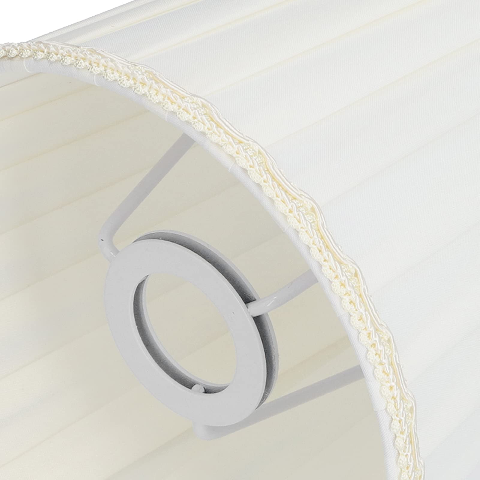 6 Pezzi Paralume in Tessuto, 15,5×11,5×14 cm E14 Paralumi Lampadario Moderno per Lampadina Stile Europeo Coprilampada Piccolo Lampadario per la Decorazione Domestica (#2)