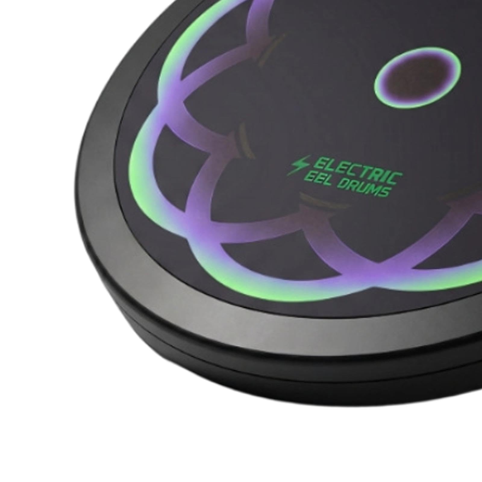 Drum Pad di Allenamento Batteria Snare Drum Accessori Esercizi Bacchette Superficie in Gomma Silenziosa Adatto a Studenti Principianti Mu, Verde