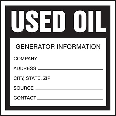 Accuform MHZW34EVC Adhesive-Poly Vinyl Hazardous Waste Label, Legend