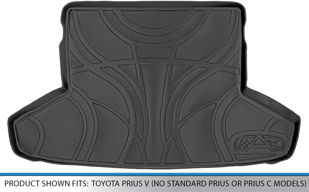 MAXLINER All Weather Cargo Liner Floor Mat for 2012-2017 Toyota Prius V