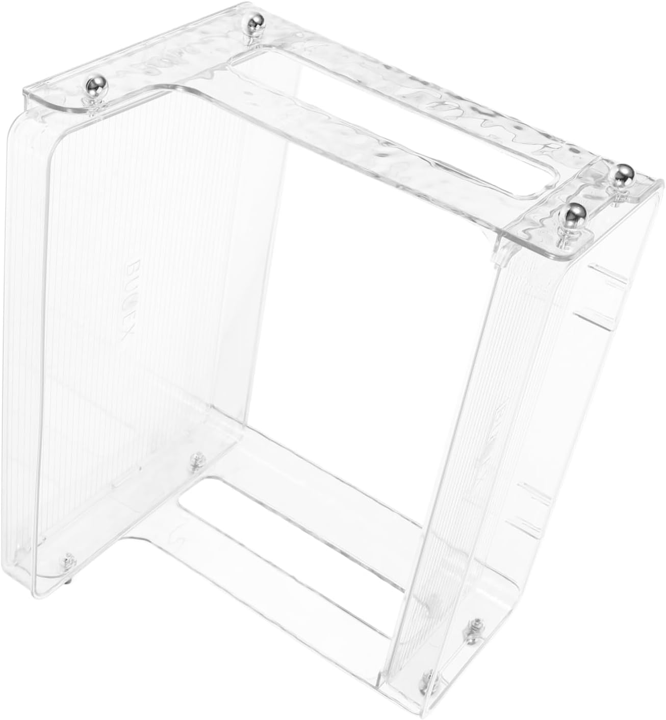 Double Cup Storage Holder Kitchen Countertop Rack for Coffee Mugs Versatile Desktop Organizer for Home Office Pet Material Sleek Design Maximize Space Easy to