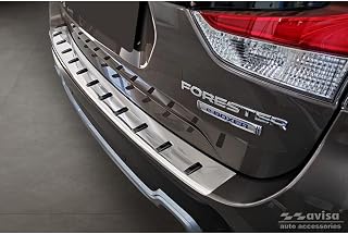 Avisa Edelstahl Heckstoßstangenschutz kompatibel mit Subaru Forester (SK) 2018-2024 'Strong Edition'