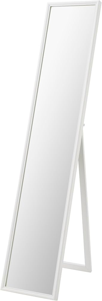 ホワイト スタンドミラー IKEA イケア スタンド ミラー 鏡 ホワイト