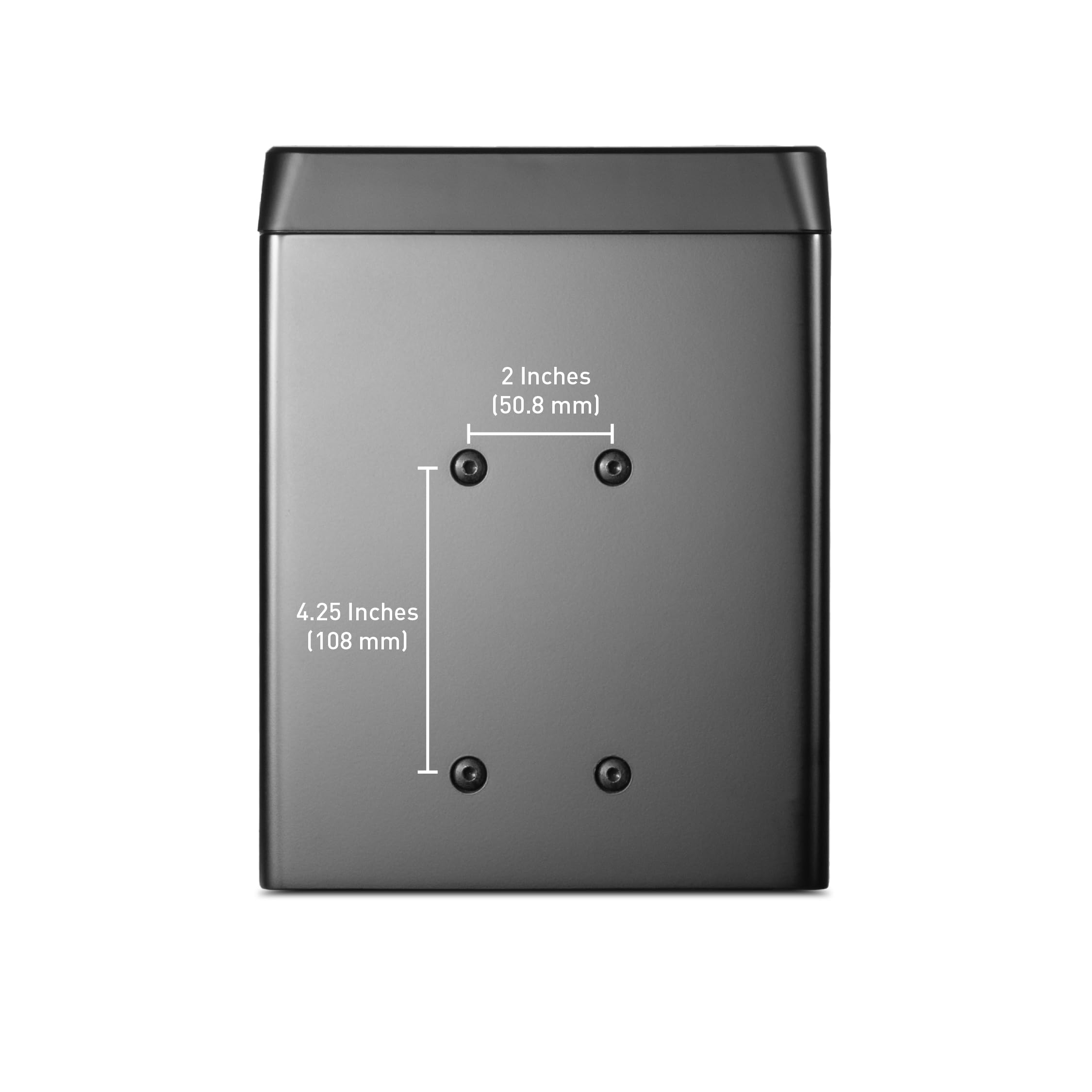 Kali Audio SM-5-C, passiver 3-Wege-Studiomonitor (Hochleistungsbox, 5-Zoll-Tieftöner, 4-Zoll-Mitteltöner, 1-Zoll-Metallkalotten-Hochtöner, professionelle Schallwandler-Technologie), Schwarz