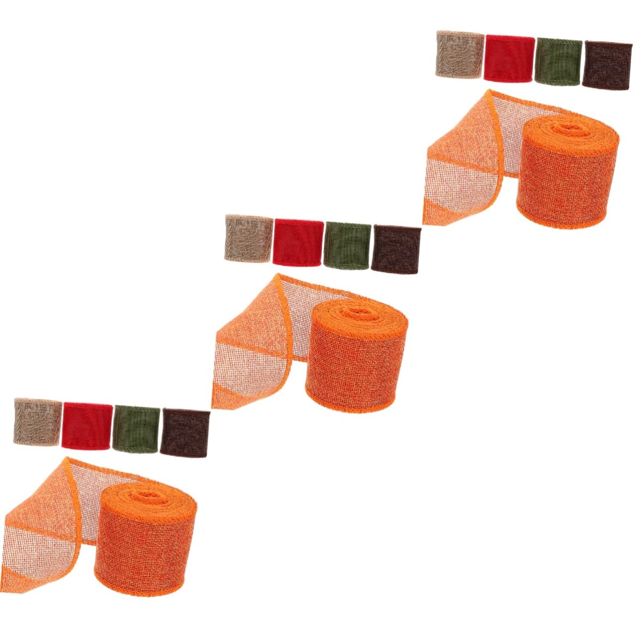 Ruban de Noël Naturel Multi-fonctionnels SEWACC pour Décoration de Fête et Loisir Créatif