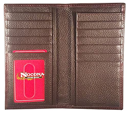Custom U. S. Don't Tread On Me Nocona Dark Ostrich Print Long Wallet2