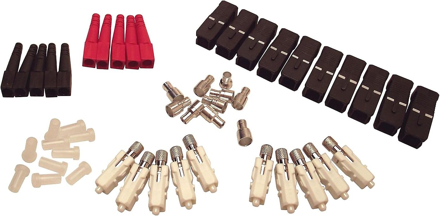 Shaxon FCSC-MM-10-B, SC Fiber Optic Connectors, Multimode, 10 Pack