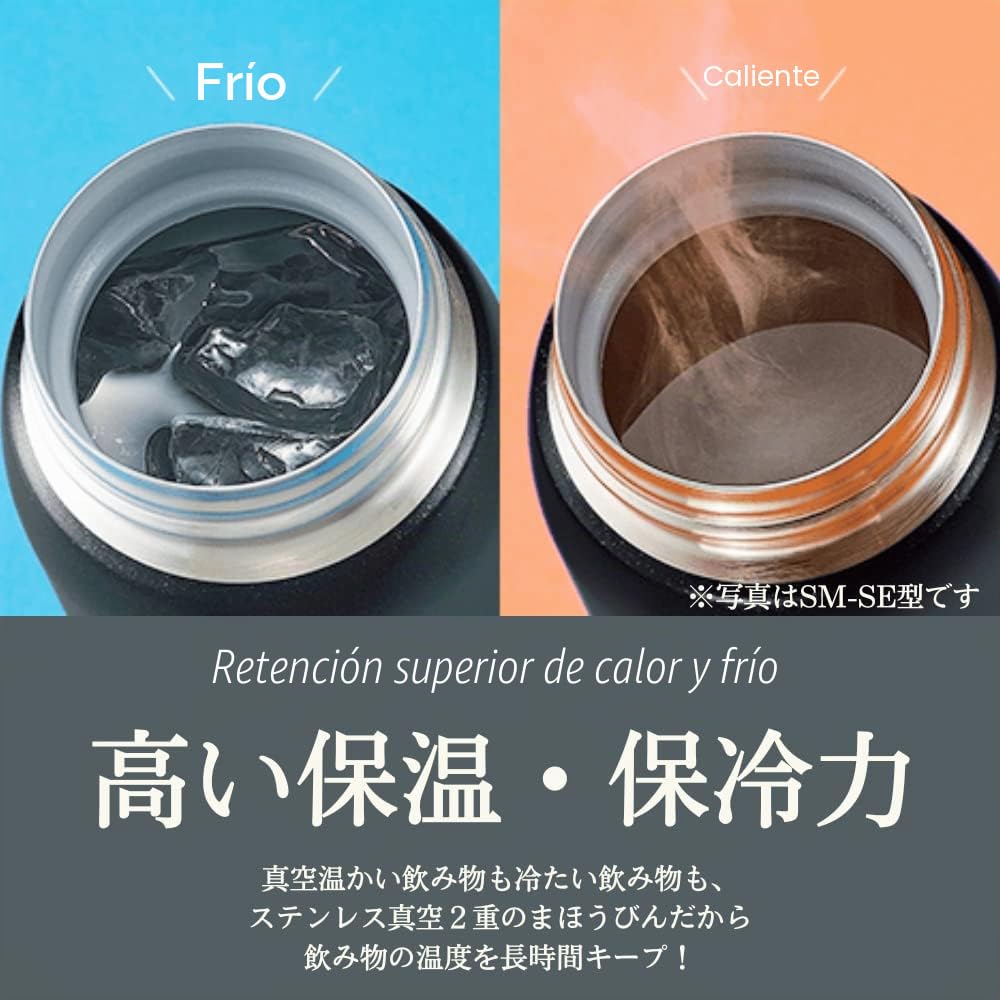 Zojirushi Elephant Seal Water Bottle Straight drink [one-touch open] sutenresumagu 360ml SM - SD36