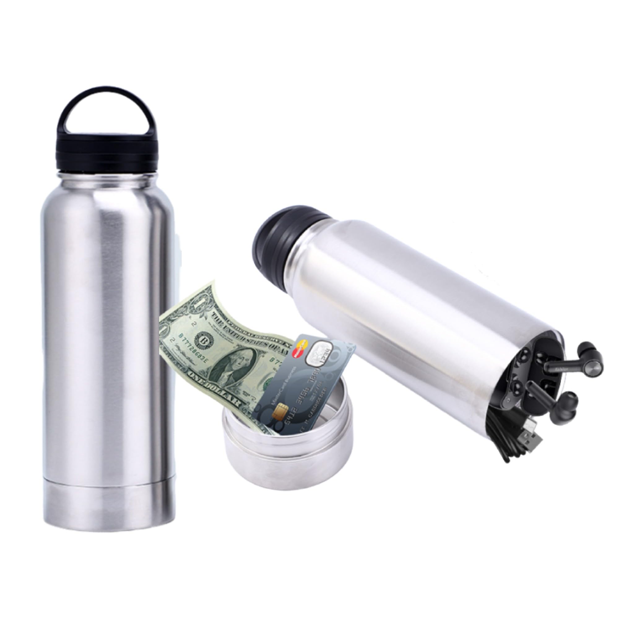 ASDAYS 숨겨진 금고 가짜 물병 돈 은닉 변장 귀중품 휴대용-Freehip.co.kr