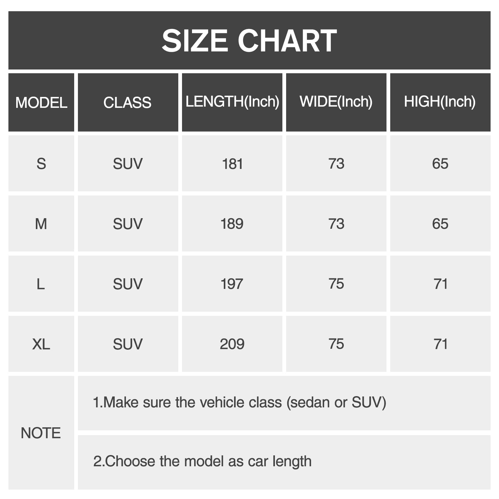 DINGHAO Car Cover Waterproof All Weather with Hot Stitching for Automobiles 6 Layers Outdoor Full Exterior Cover Sun — view 5