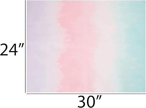 Miniatura 6 de The Gift Wrap Company 58-189221 Papel de regalo plano Ombre, 30" x 23", Multicolor Pastel, 3 piezas
