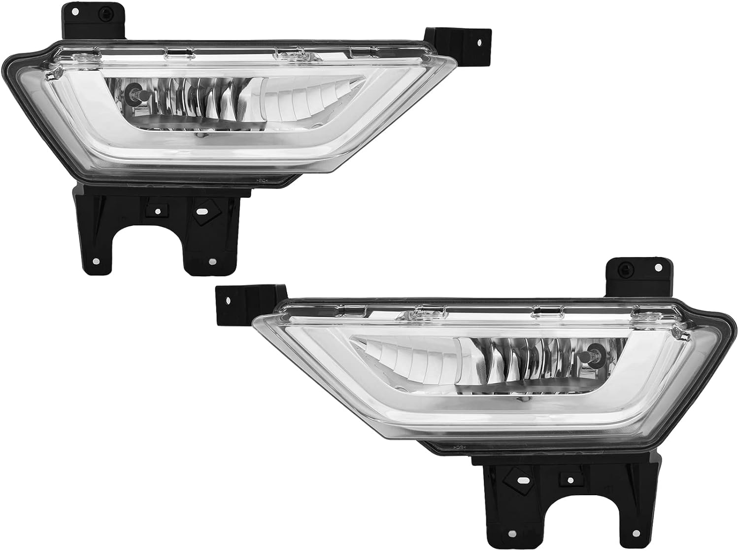 Auto Parts Avenue APA Replacement Front Bumper Halogen Fog Light for 2021 2022 21 22 F150 Pair Passenger Right and Driver Left Side FO2593258 FO2592258