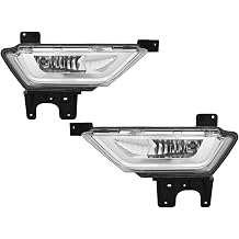 APA Replacement Front Bumper Halogen Fog Light for 2021 2022 21 22 F150 Pair Passenger Right and Driver Left Side FO2593258 FO2592258
