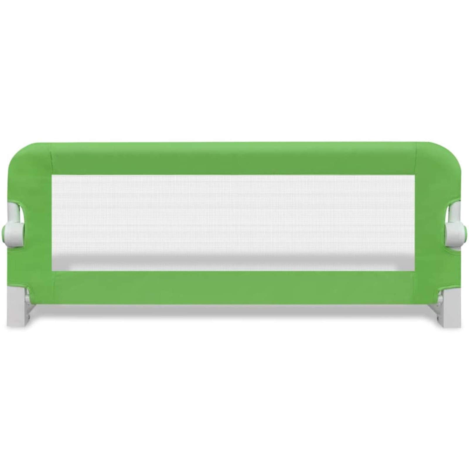 Gecheer Barreras de seguridad, 2 barreras de seguridad, para cama de niños, verde, 102 x 42 cm, barra de cama infantil, protección de cama para niños, barrera para cama infantil, barrera para cama