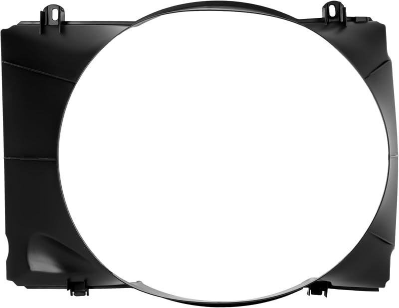 Defletor da ventoinha do radiador HECASA para Ford Bronco, F-150, F-250 e F-350 V8 sem ar-condicionado – 1 unidade