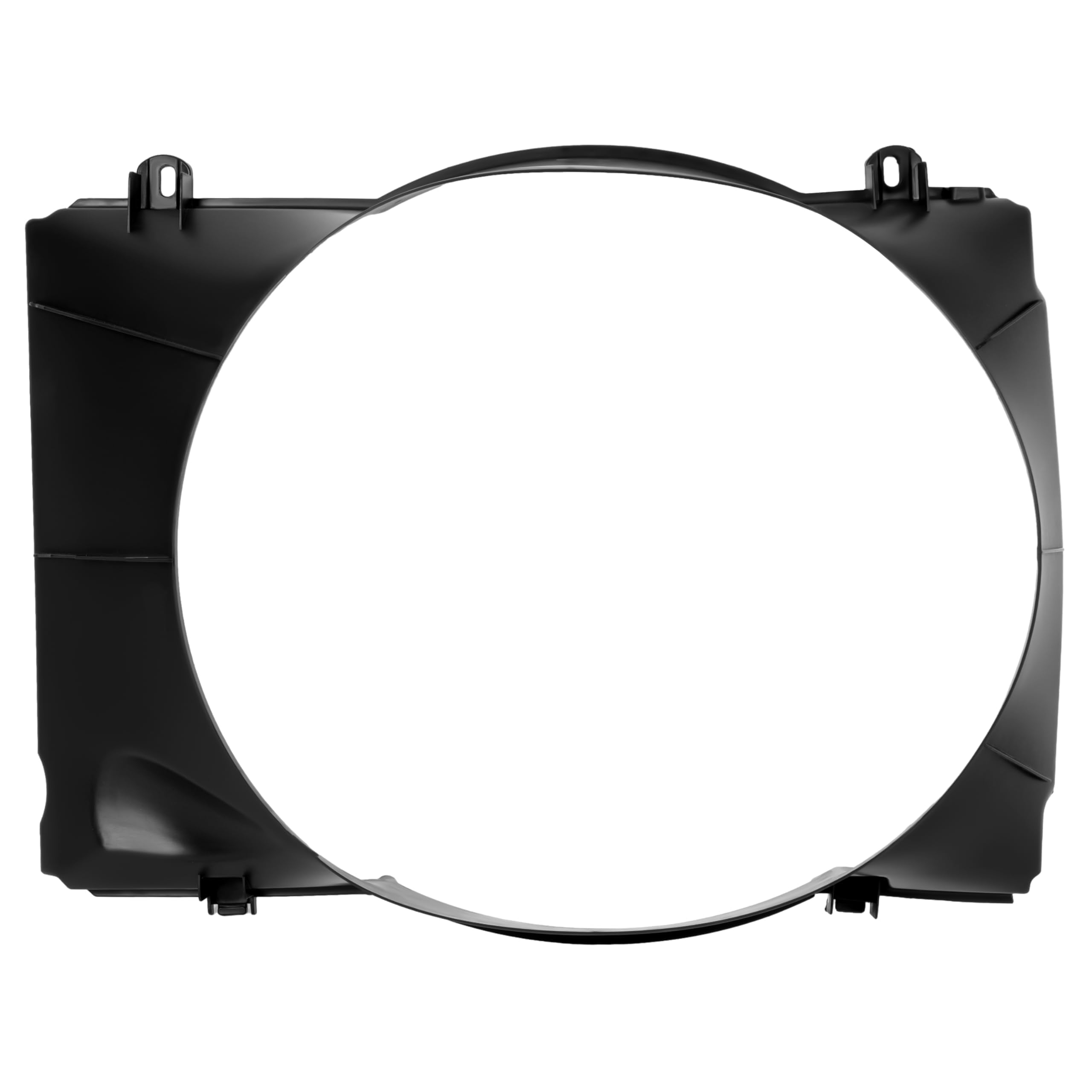 HECASA Radiator Cooling Fan Shroud Compatible with 1987-1993 Ford Bronco F150 F250 F350 Replacement for E5TZ8146H FO3110112 Front Standard Duty PP