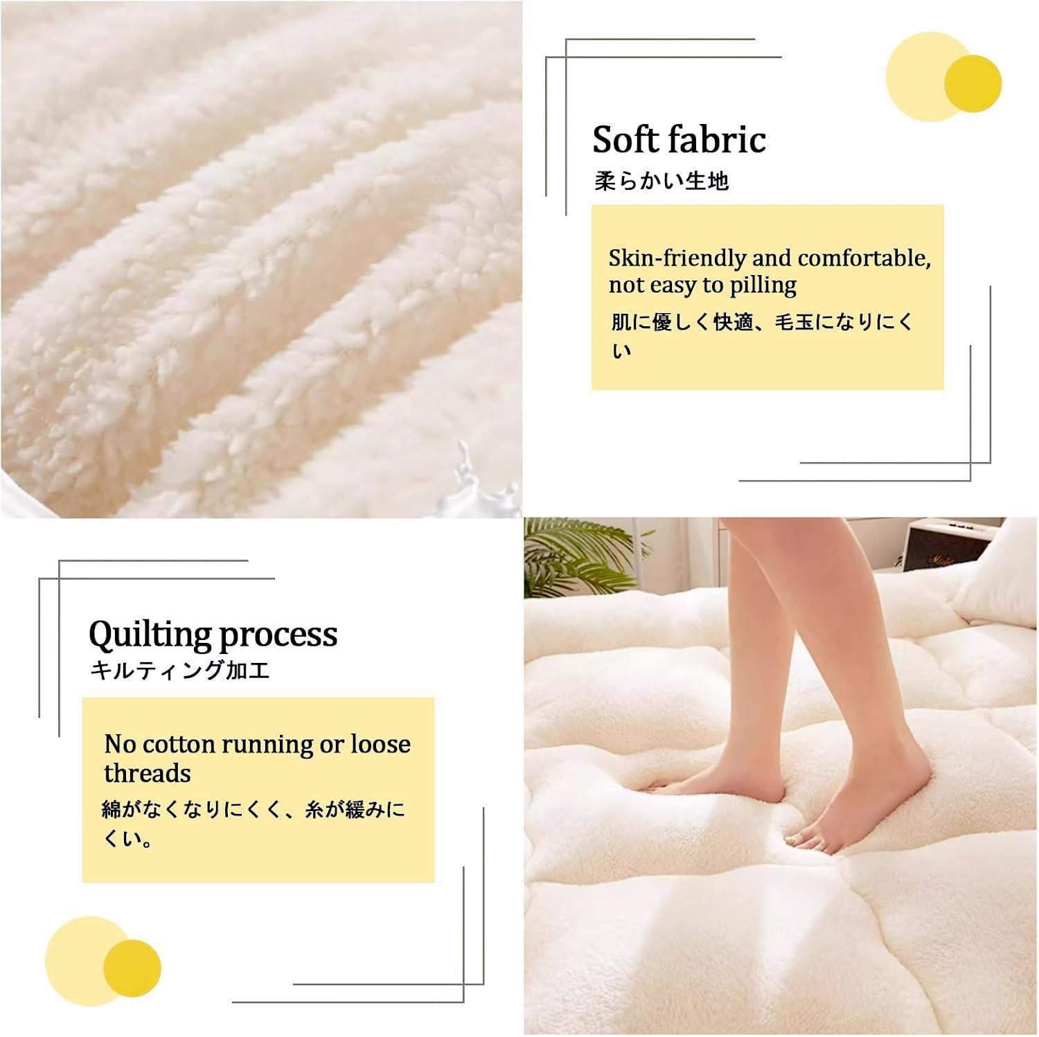Matelas de sol japonais, matelas futon, tapis roulable, grand lit, pliable, pour dormir, chambre à coucher, adapté aux adultes (gris clair, 100 x 190 cm)