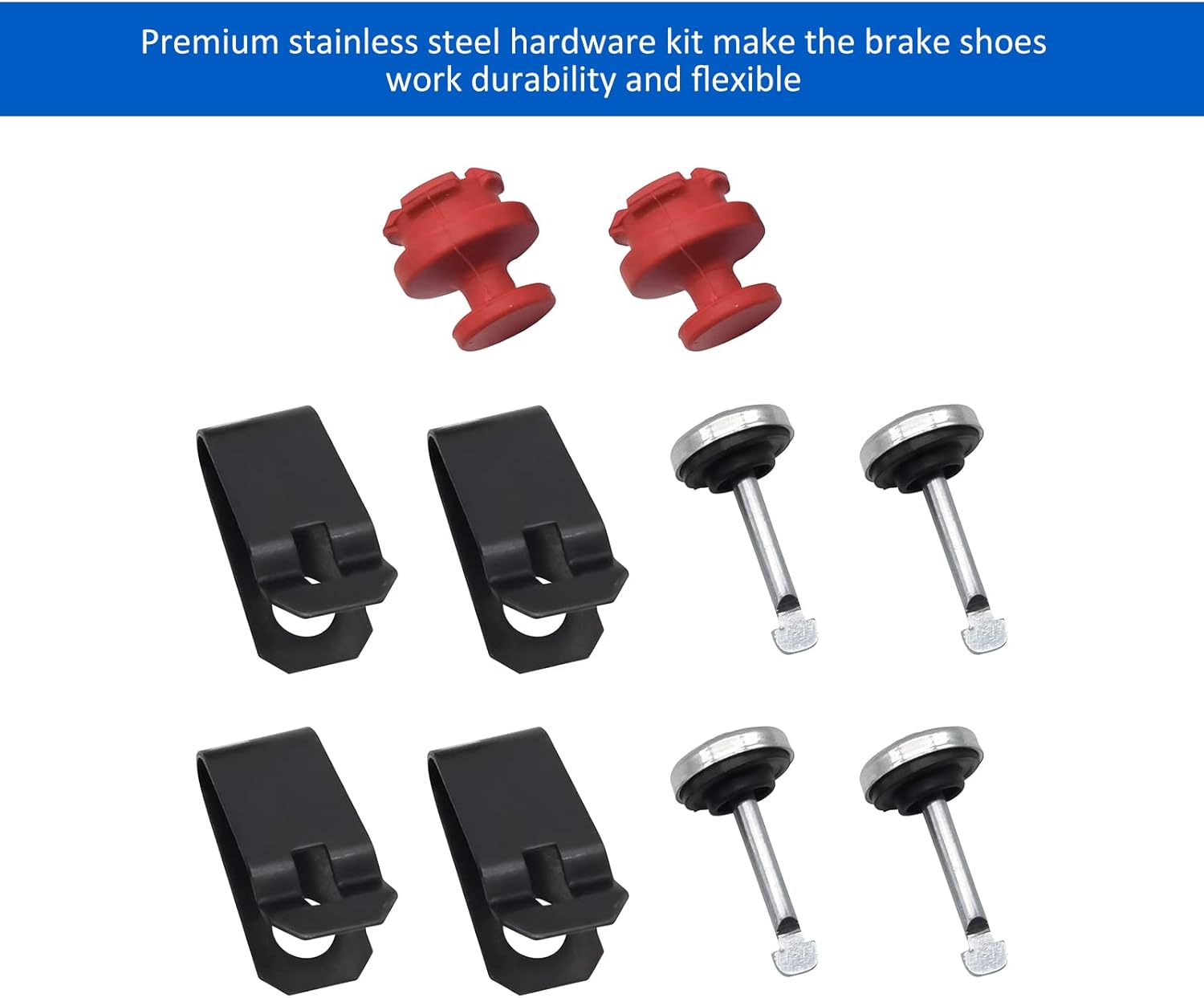 Front Brake Wheel Cylinders Shoes Kit for Honda Foreman 400 4x4 TRX400 TRX400FW 1995-1998 (Left&Right),OEM# 45350-HC5-971 45370-HC5-971 45310-HM7-006 45330-HM7-006