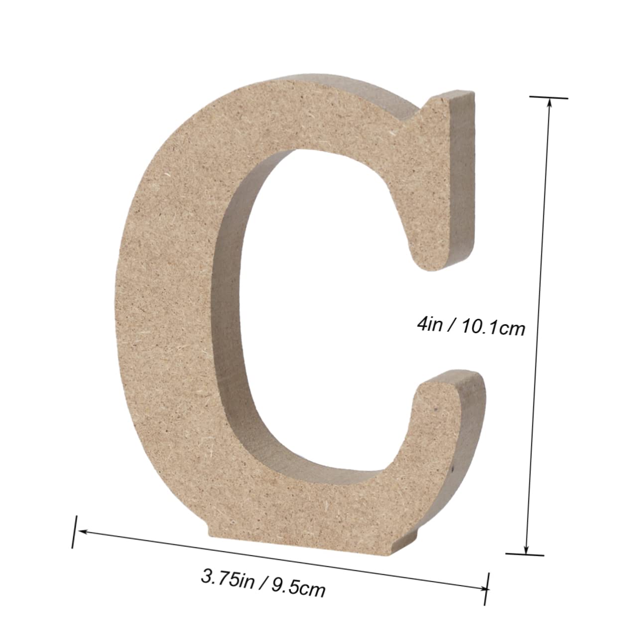 ULDIGI Lphabet Letter Decor Wooden Letters for Home Nursery Wedding Office Pine Wood Craft Letters