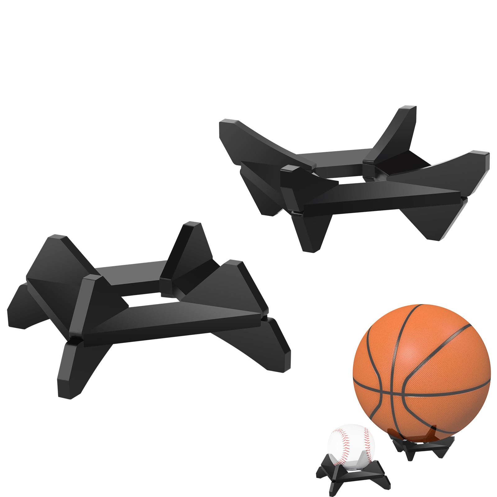 Support de rangement pour ballons Cosmos lot de 2 présentoirs réversibles pour bureau