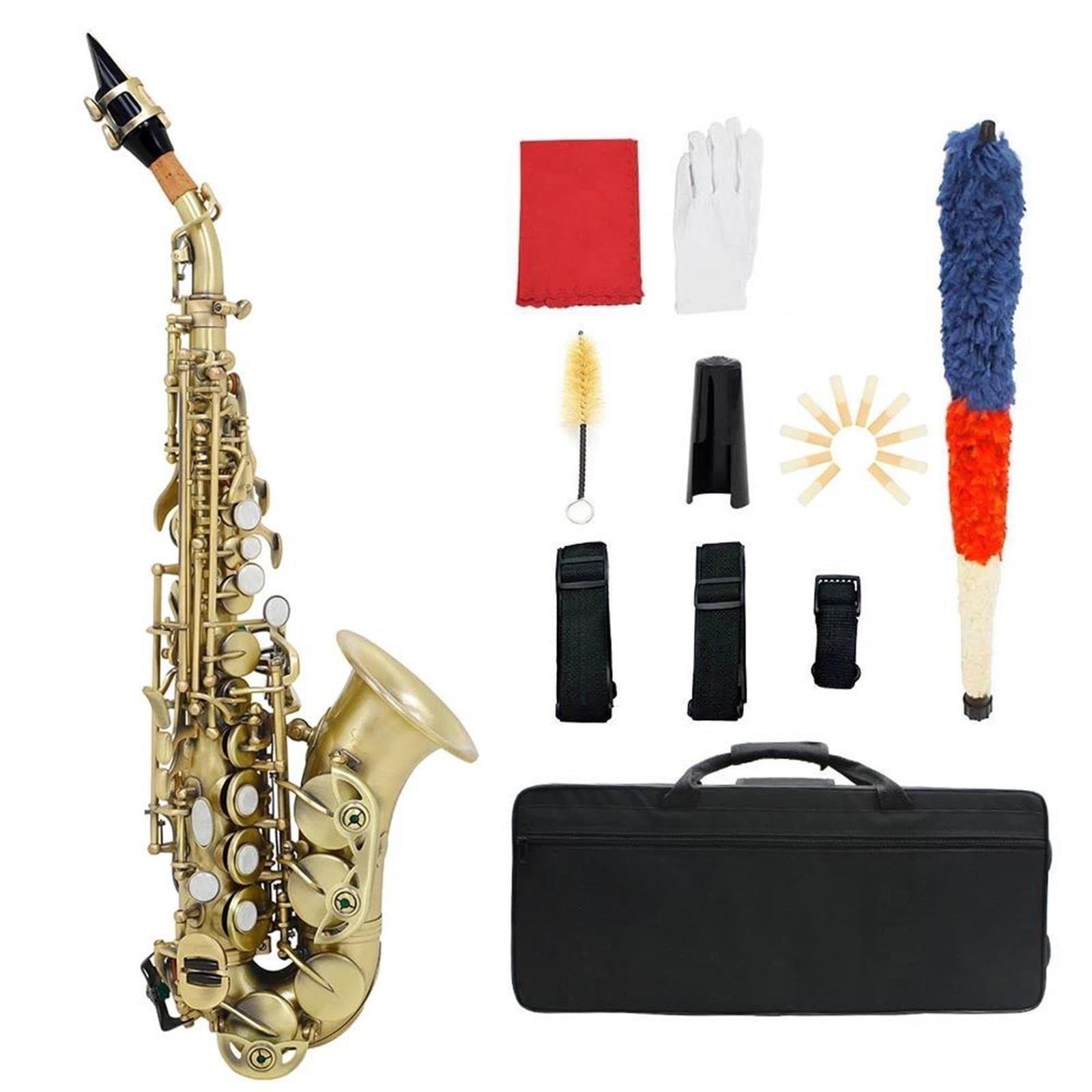 Saxofón Sib Negro Niquelado