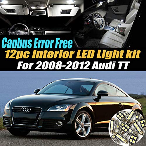Kit LED interior para Audi TT 2008-2012 12 piezas miniatura 1