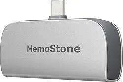 KingSpec MemoStone SSD externo USB-C portátil de 2 TB 2000 MB/s, unidade de estado sólido de alta velocidade com interface USB 3.2 Gen2x2 20Gb/s, compatível com iPhones/tablets/laptops da Apple