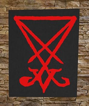 Amazon.com: Sigil of Lucifer Canvas Print or Back Patch