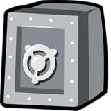 Mantener el dedo en la caja fuerte mágica