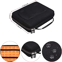 Vista 6 de Mchoi Hot Wheels Case Storage for 20 Cars, Toy Car Organizer for Your Matchbox Cars Storage, Case Only