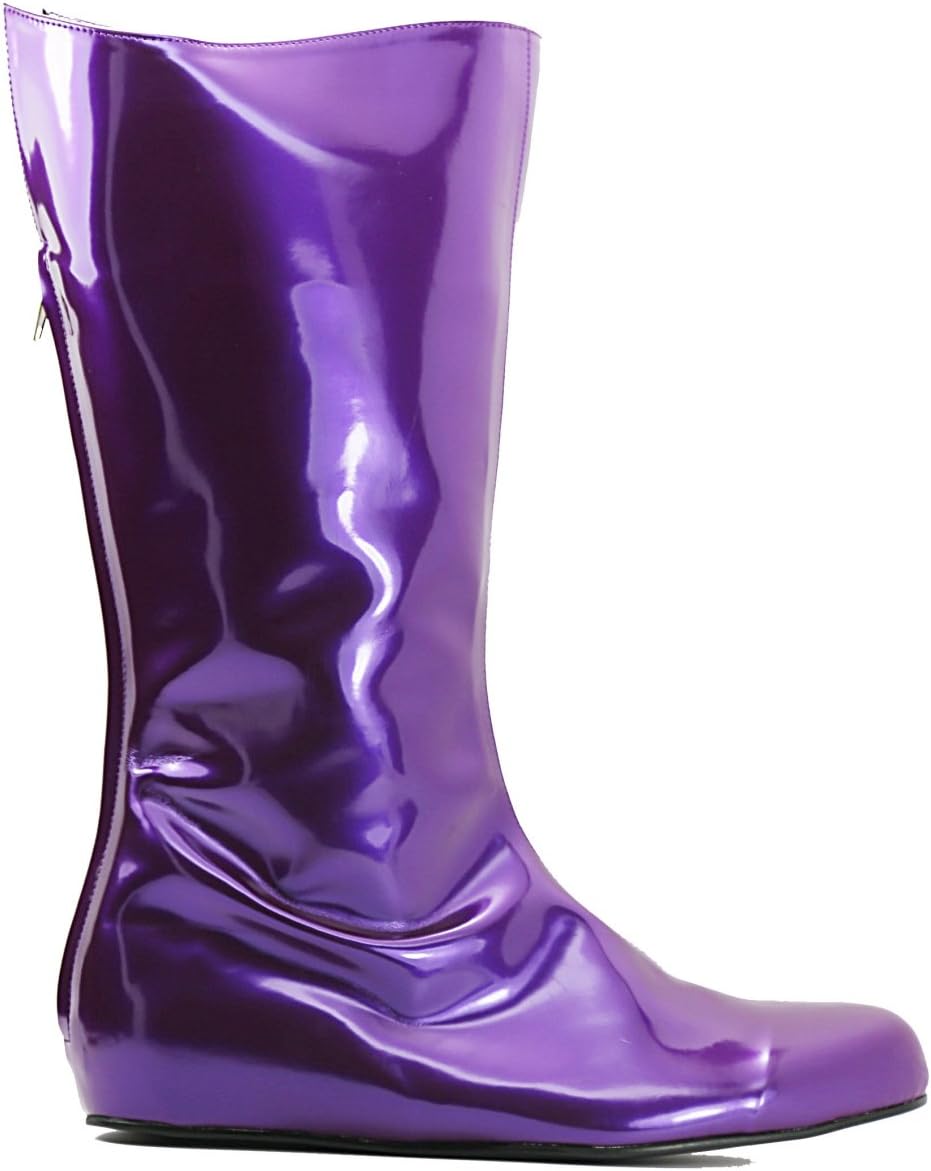 Jade Footwear Women Patent Leather Flat Boots Boots