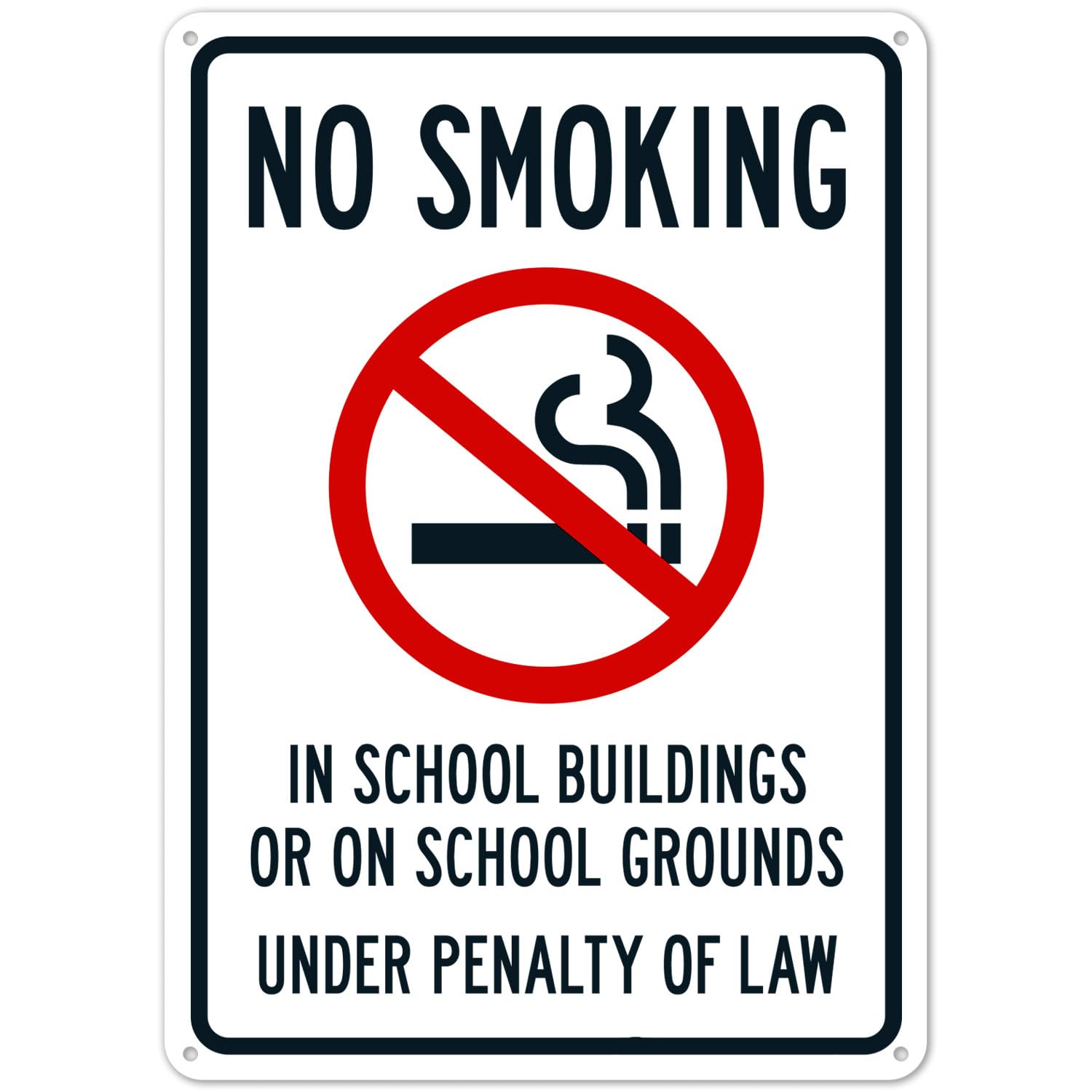 No Bicycle Scooter Skateboard Riding In This Area Rule Sign 8x12 Inch