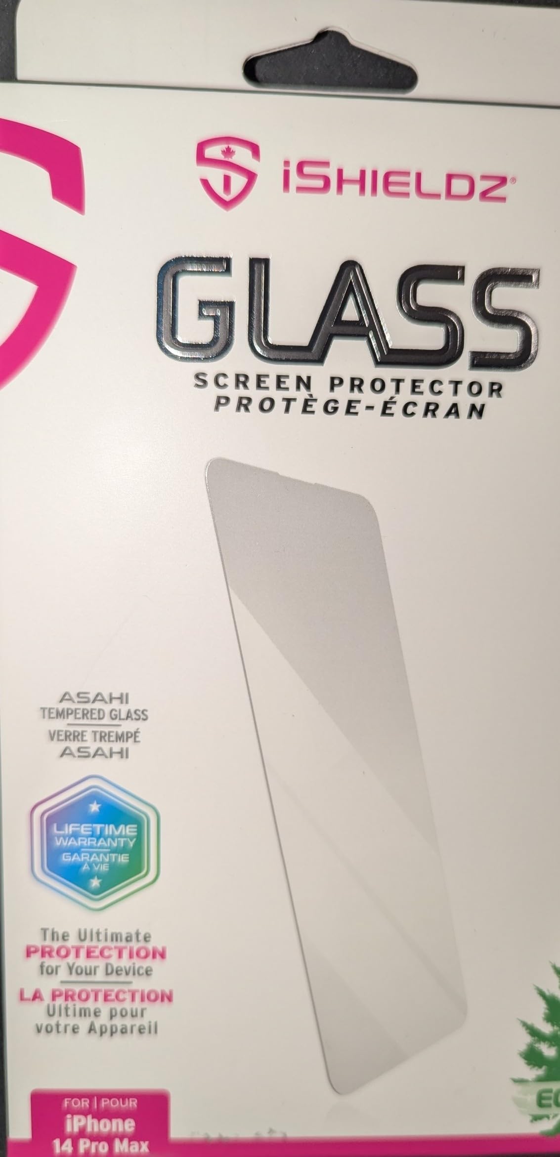 iShieldz Asahi Tempered Glass Screen Protector for iPhone 14