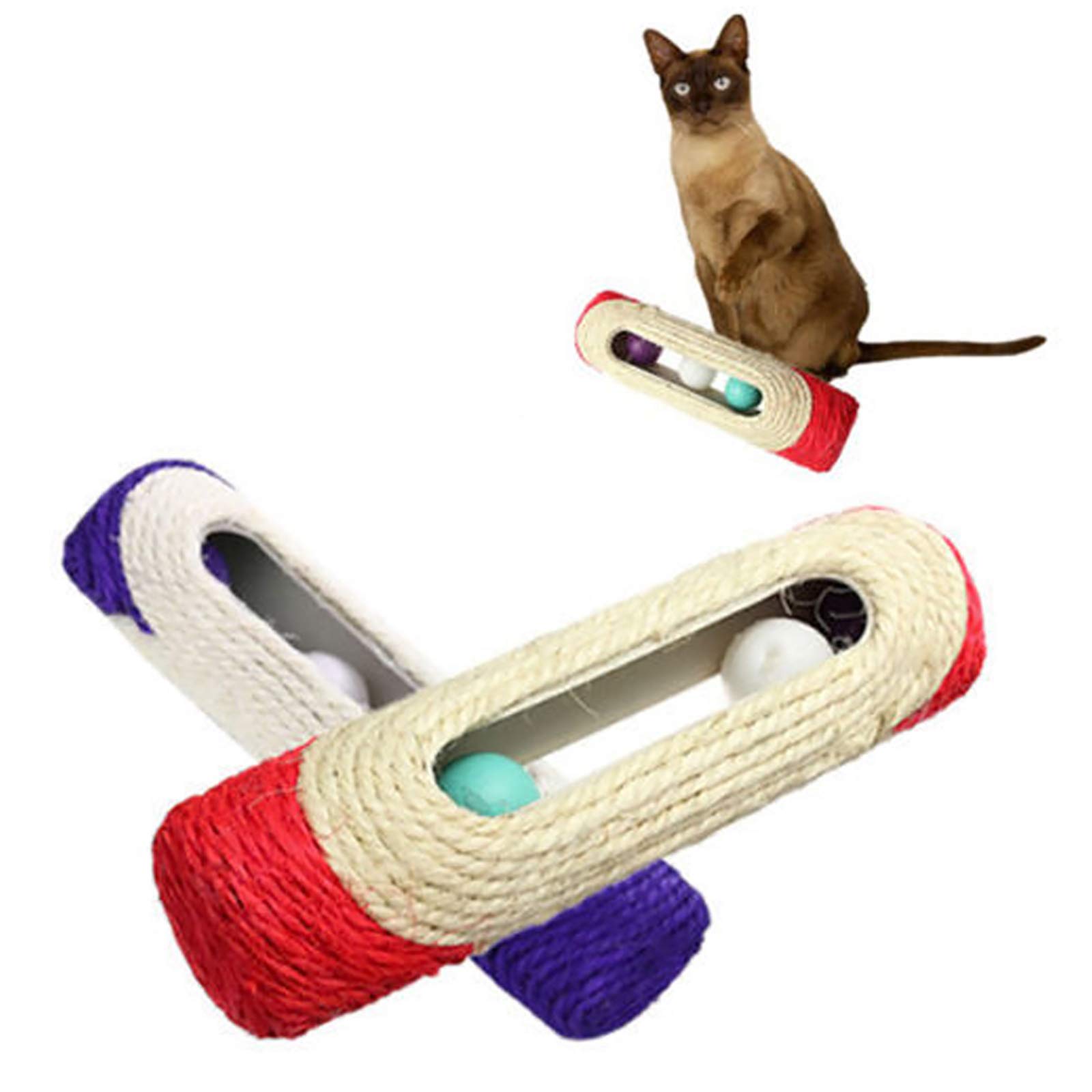 Grattoir pour chaton en sisal : protégez vos meubles des griffures facilement