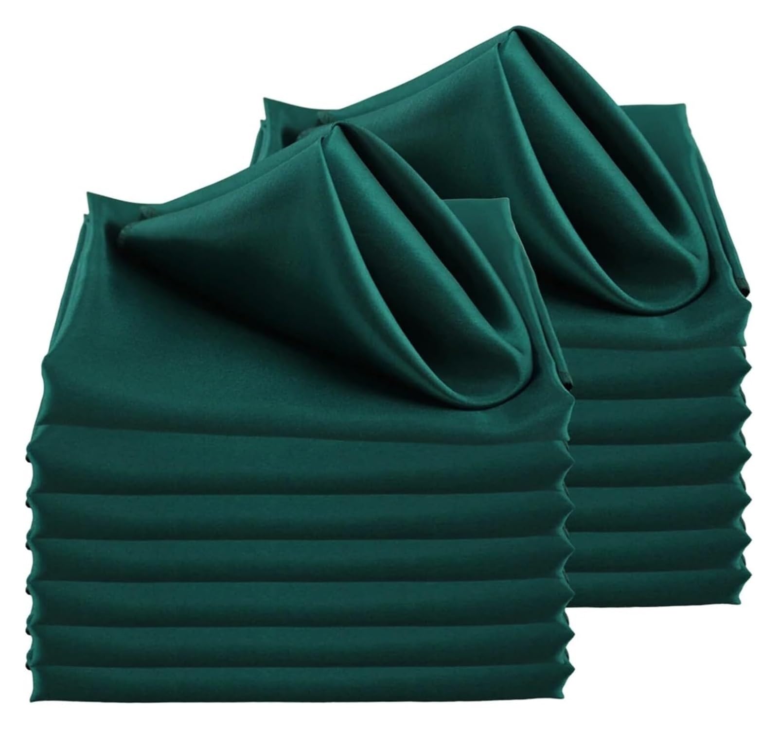 Cotton Table Napkins, Table Napkins 50pc 30x30cm Square Satin Multicolor(Color8)
