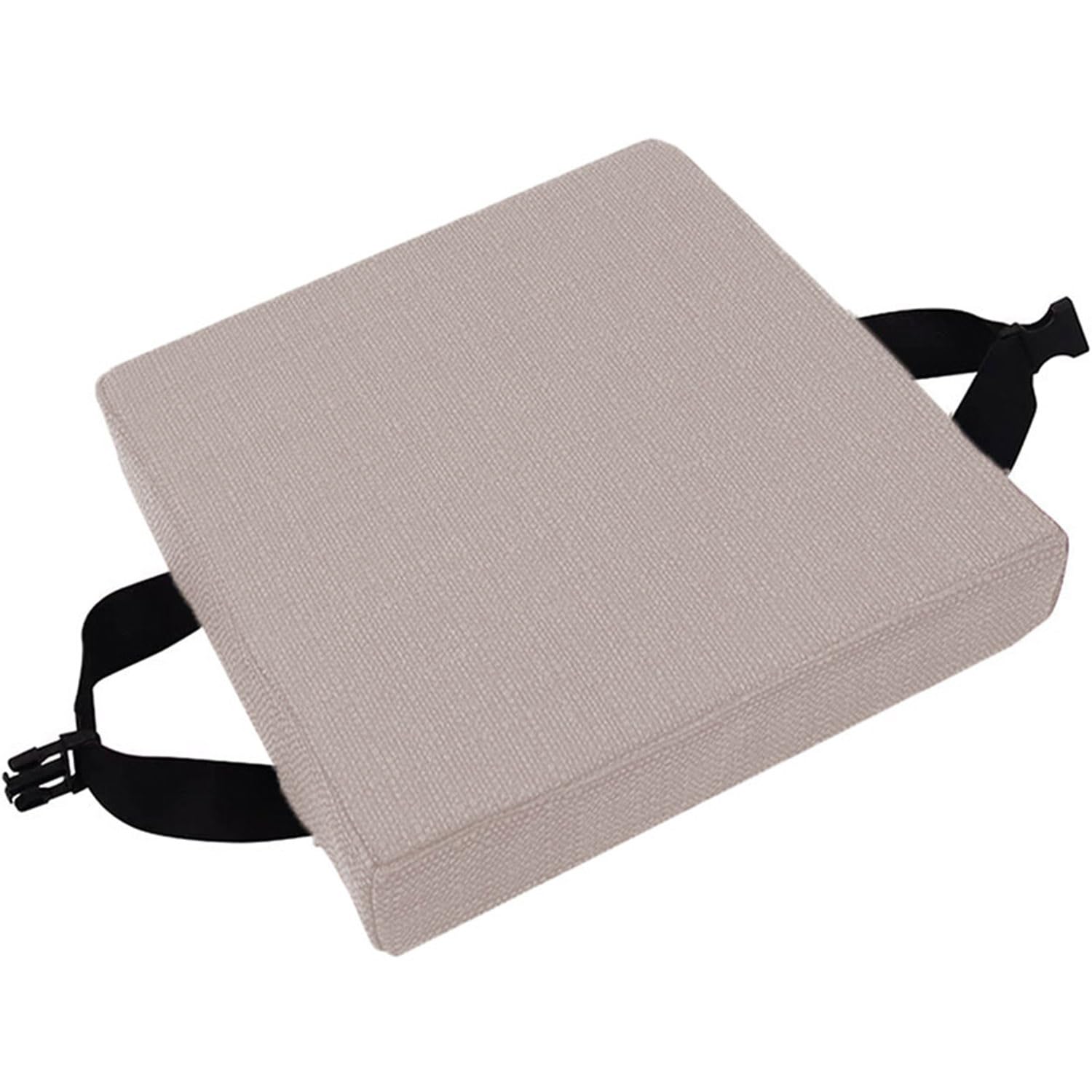 Cuscini Quadrati Per Sedie 25x25x3 Cm - Antiscivolo, Cotone/Lino, Rosso - Foto 5