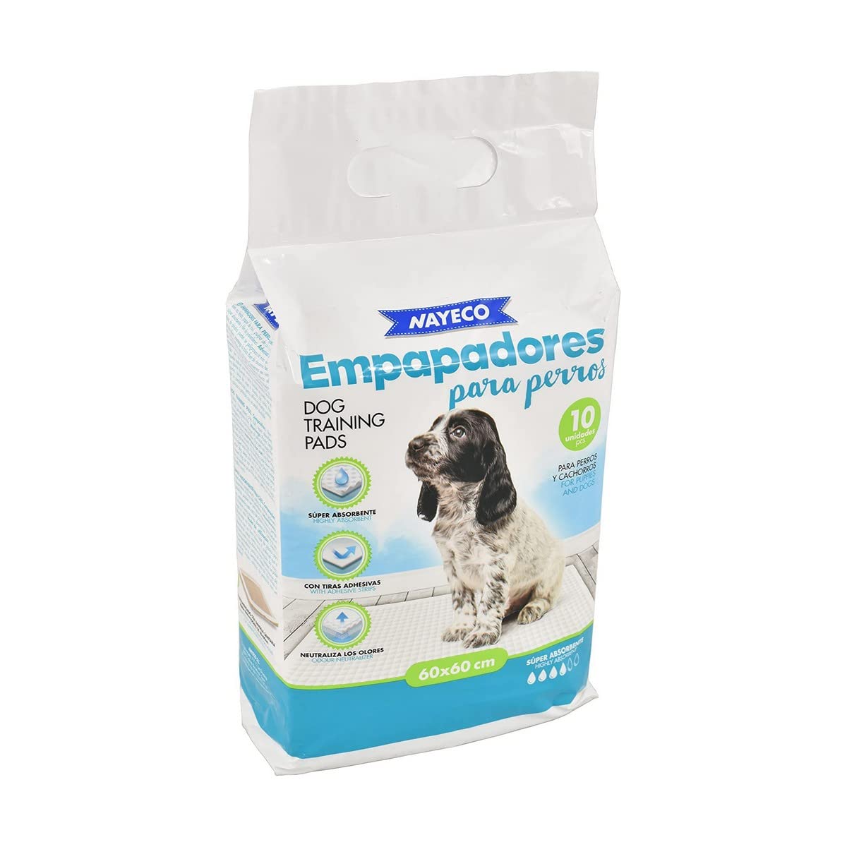 Nayeco Empapadores Basic 10UDS 60x60 cm