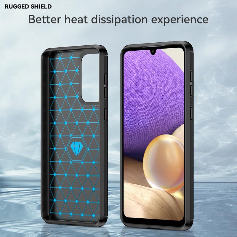 Image of Basic Case for Samsung Galaxy A33 5G (Carbon Fibre Black)