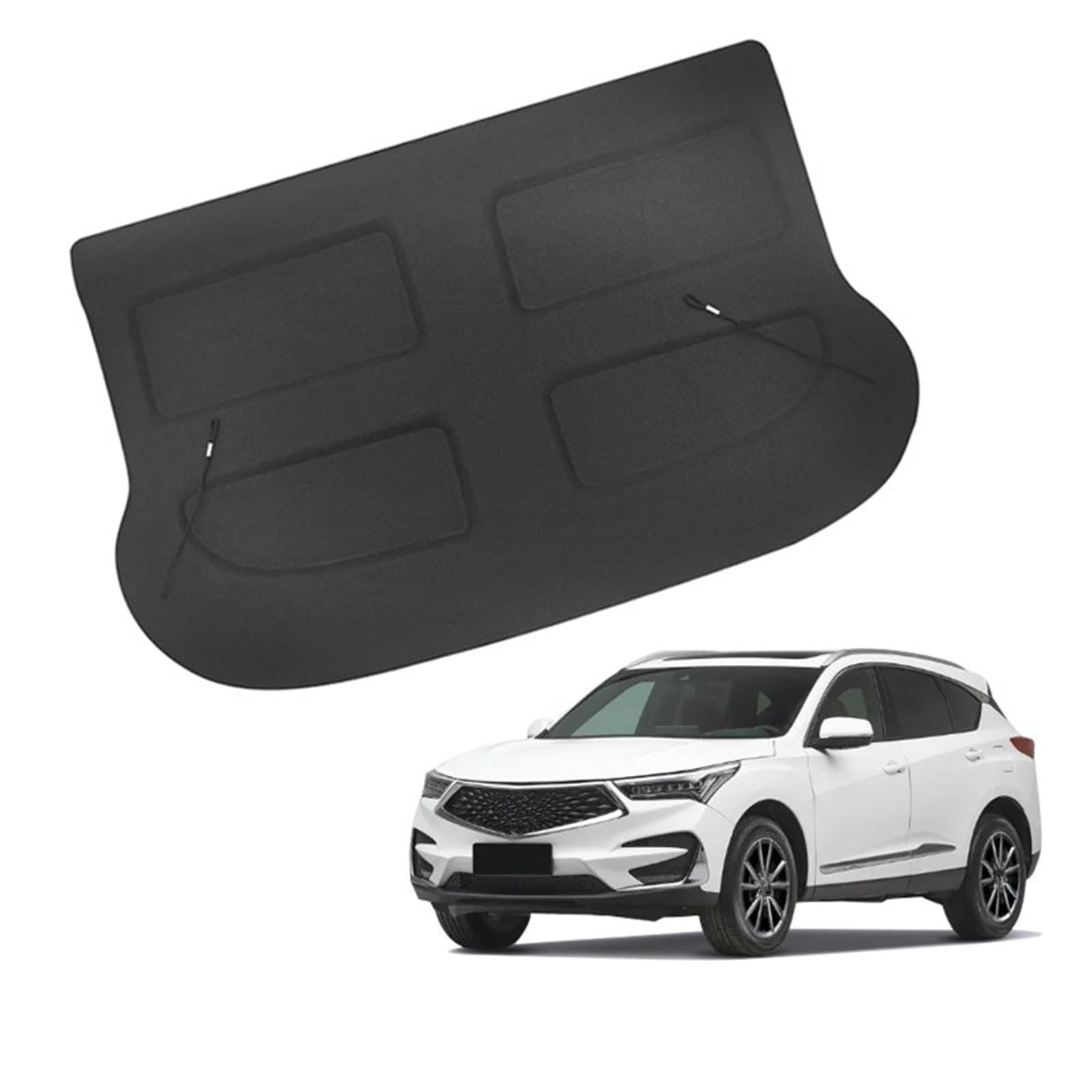 Trunk Cargo Abdeckung Für Für CDX 2016 2017 2018 2019 2020 2021 Paket Rack Schild Auto Dekoration Innen Nicht-versenkbare Gepäckraumabdeckung