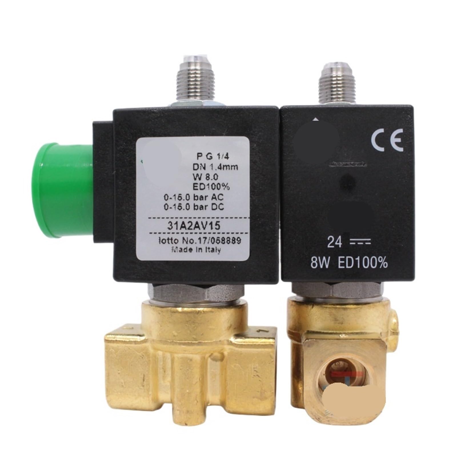 Électrovanne miniature résolvant les fuites de pression circuit 3 voies 31a2av15 dn8 220v