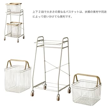 キャリーバスケット　ワゴン KOEKI 弘益 Mash MASH リヴ キャリーバスケットワゴンS 組立品