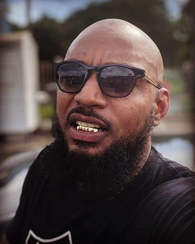 Miniatura 4 de TOPGRILLZ Parrillas de oro para tus dientes, chapadas en oro de 18 quilates, estilo hip hop, ajuste personalizado, parrillas de dientes pulidos,