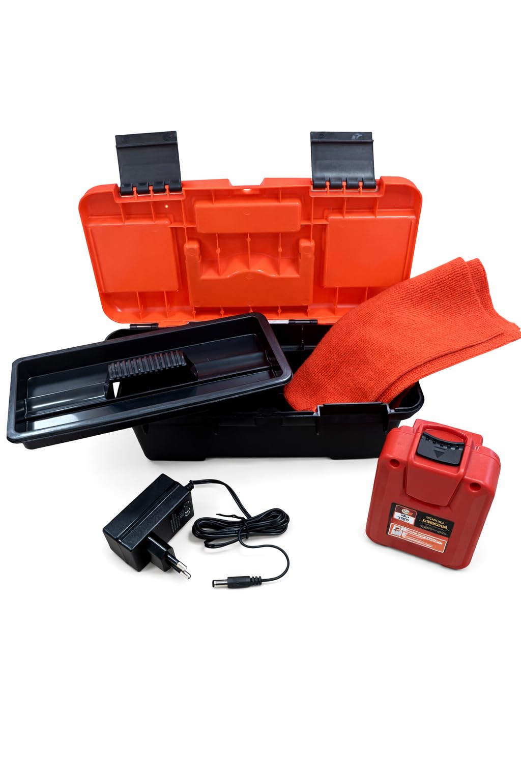 Coffret Power Batterie pour Pro Sprayer III OU IV avec Chargeur ET Microfibre DE Nettoyage, Noir