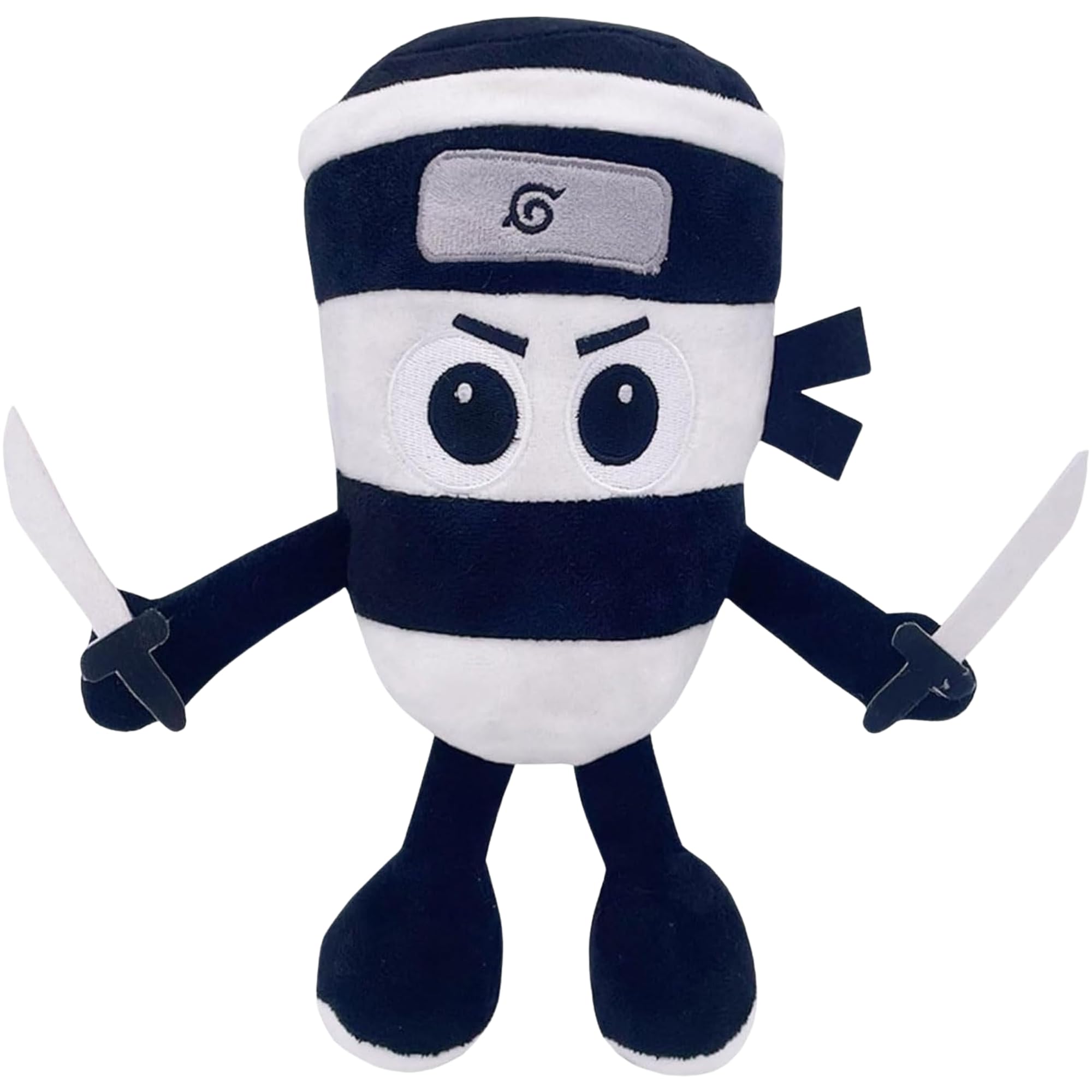 Lemoneon Cappuccino Assassino Plush 10" Italian Brainrot Plush AI-Crafted Stuffed Figure Pillow for Video Game Fans Room Decor